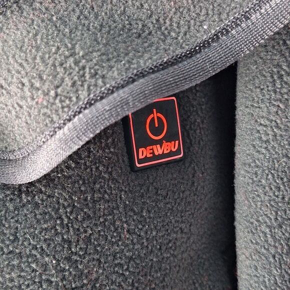 Dewbu Heated Hooded Parka Polar Fleece Jacket XL - 12V Battery & 3 Heat Settings - Picture 7 of 14